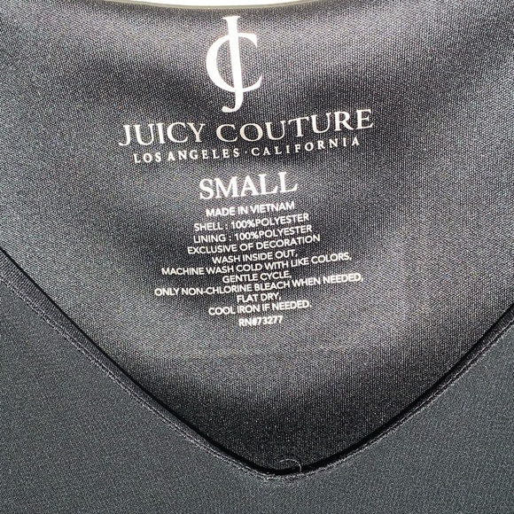 Black Juicy Couture Blouse - Picture 3 of 3